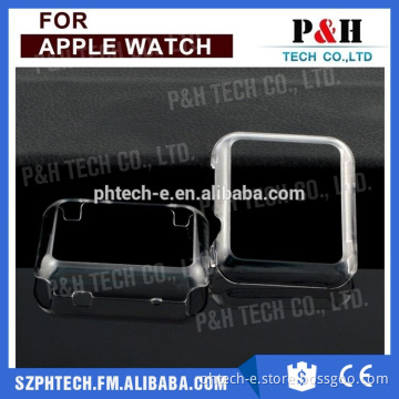 Soft Transparent Crystal Clear for Apple Watch, Ultra slim Front Cover Case for Apple I Watch